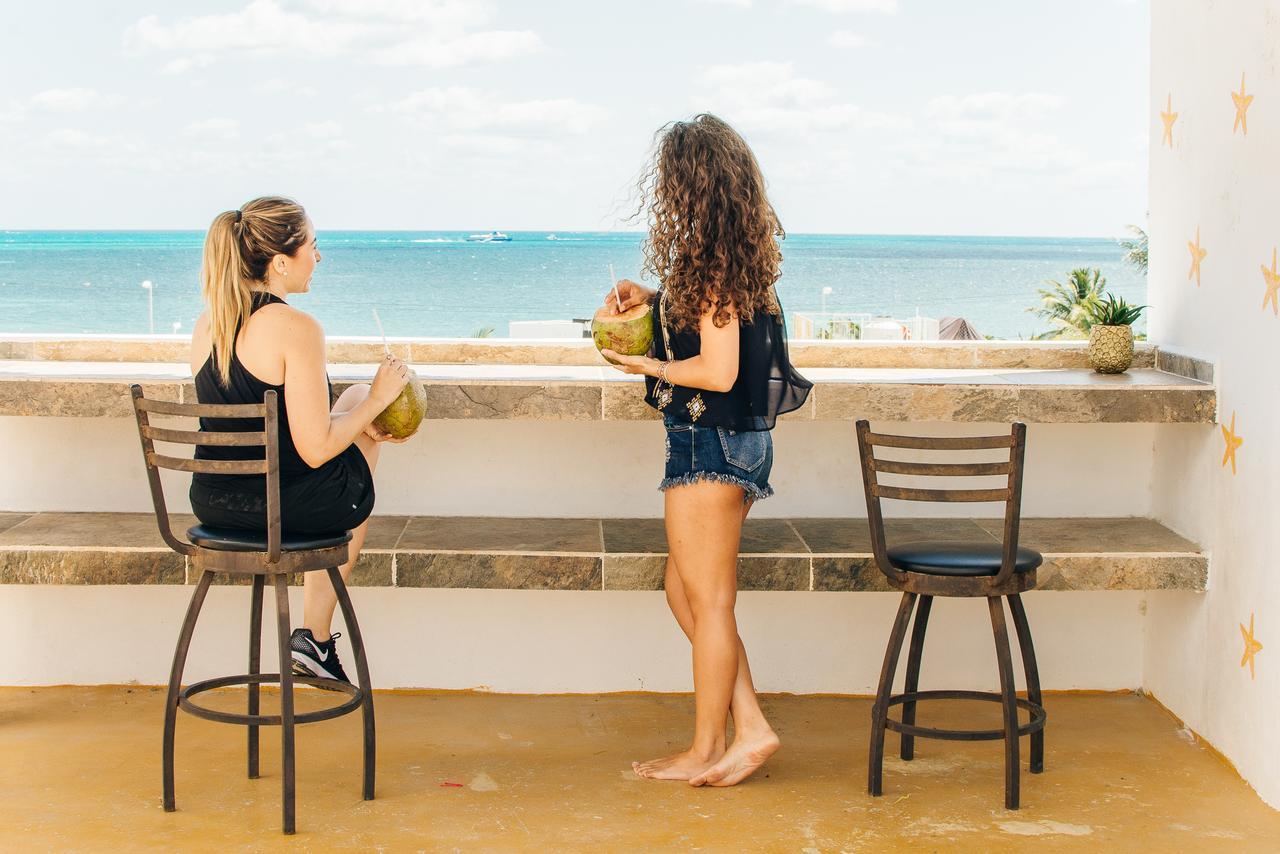 The Mermaid Hostel Beach (Adults Only) Cancún Esterno foto