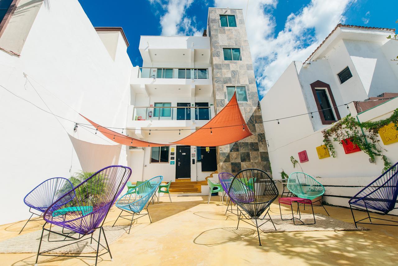 The Mermaid Hostel Beach (Adults Only) Cancún Esterno foto